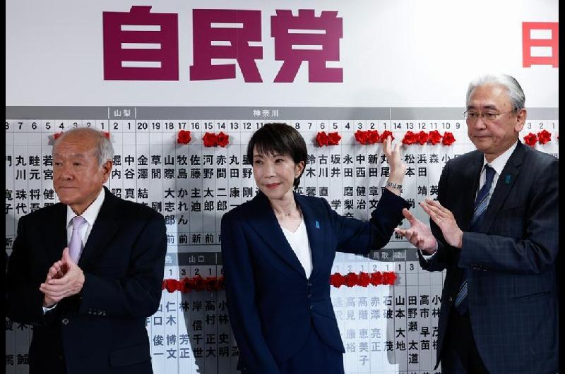 Takaichi fue reelegida oficialmente como primera ministra de Japoacuten en el Parlamento