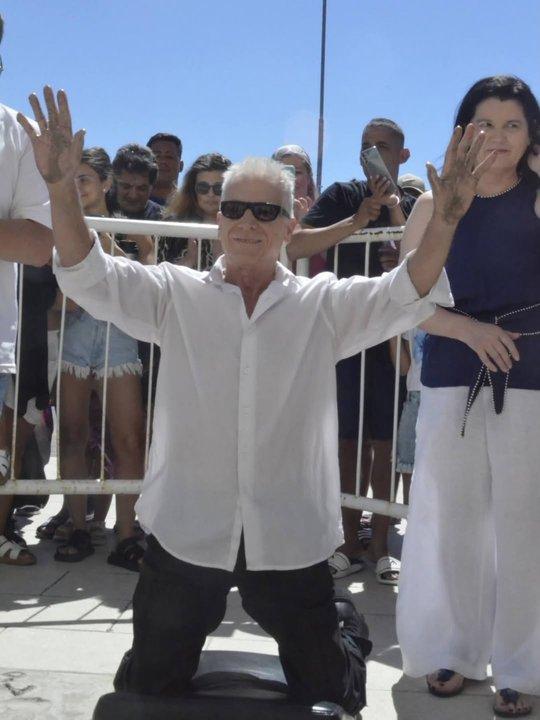 Gerardo Romano se suma a la Vereda de las Estrellas en Mar del Plata