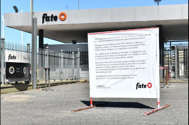 Cierre de Fate- la Justicia ordenoacute el inmediato desalojo de los trabajadores que permanecen en la planta