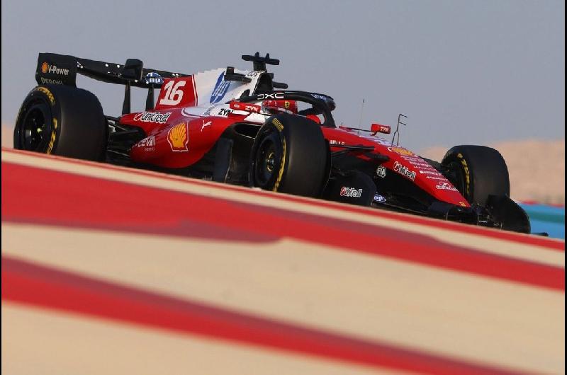 Foacutermula 1- Leclerc dominoacute la sesioacuten matutina en Bahreacutein