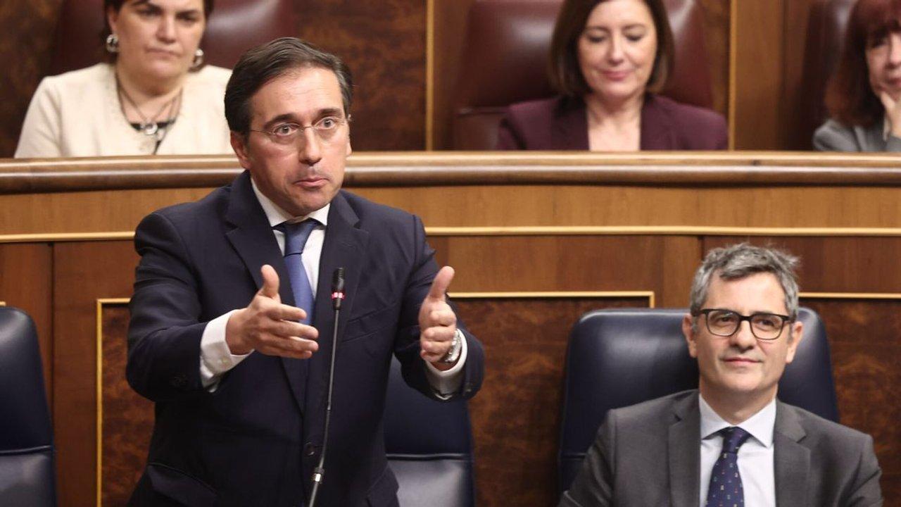 Espantildea anuncia que pediraacute a la UE levantar las sanciones a Delcy Rodriacuteguez tras la amnistiacutea a los presos poliacuteticos