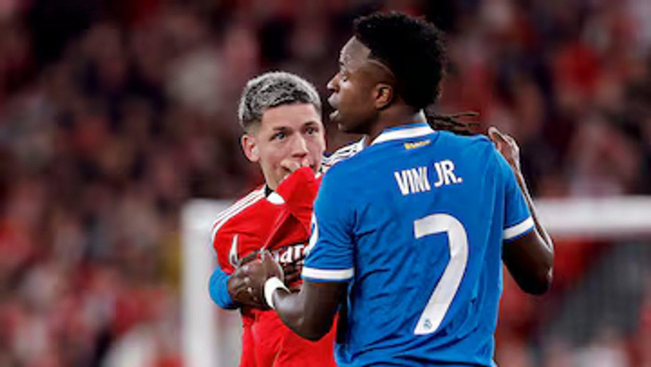 Prestianni afrontariacutea una sancioacuten de 10 partidos tras el escaacutendalo con Viniacutecius