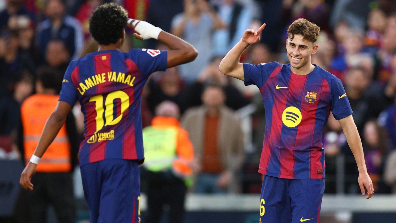 Barcelona recuperoacute la cima de La Liga con una goleada sobre Levante