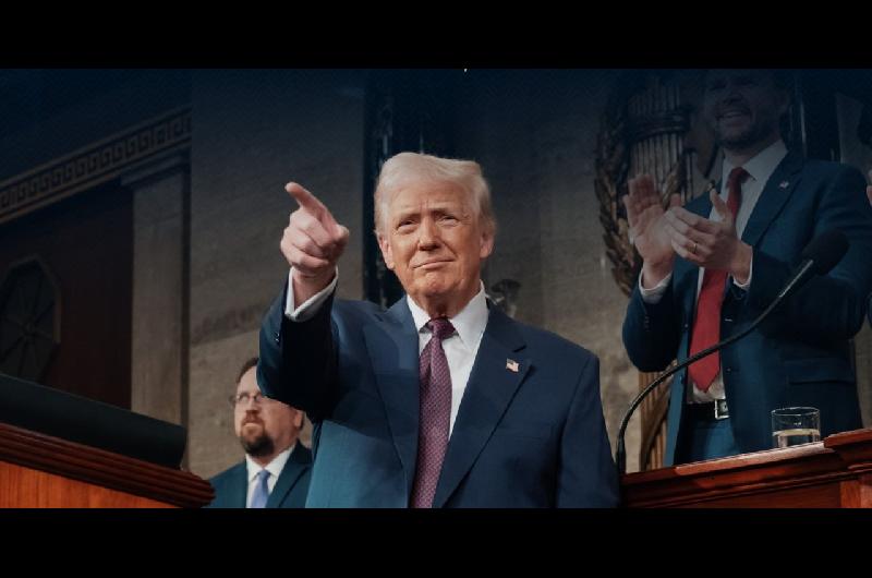 Trump alaboacute su propia gestioacuten y afirmoacute que Estados Unidos estaacute maacutes fuerte que nunca