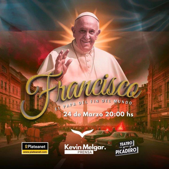 ldquoFrancisco el Papa del Fin del Mundordquo llega al teatro en formato sinfoacutenico