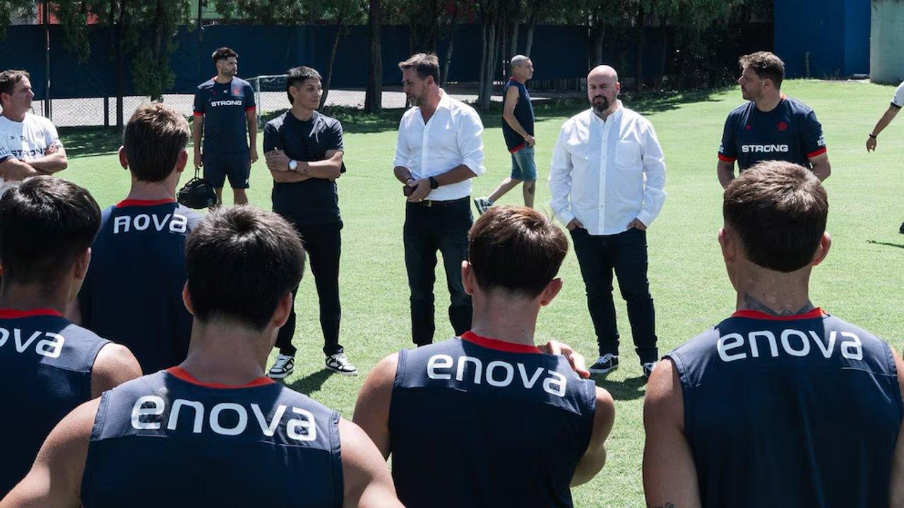 Pablo Barrientos nuevo presidente del fuacutetbol profesional ad honorem de San Lorenzo