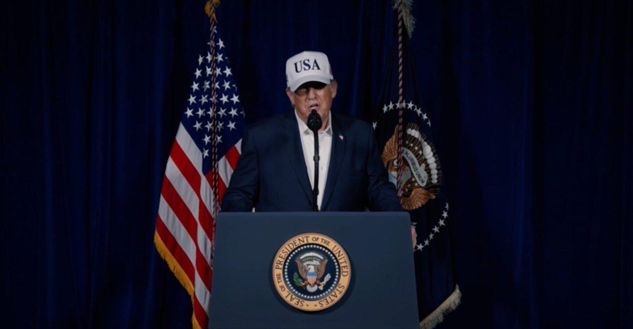 Trump confirmoacute un ataque masivo contra Iraacuten y advirtioacute que nunca tendraacute un arma nuclear