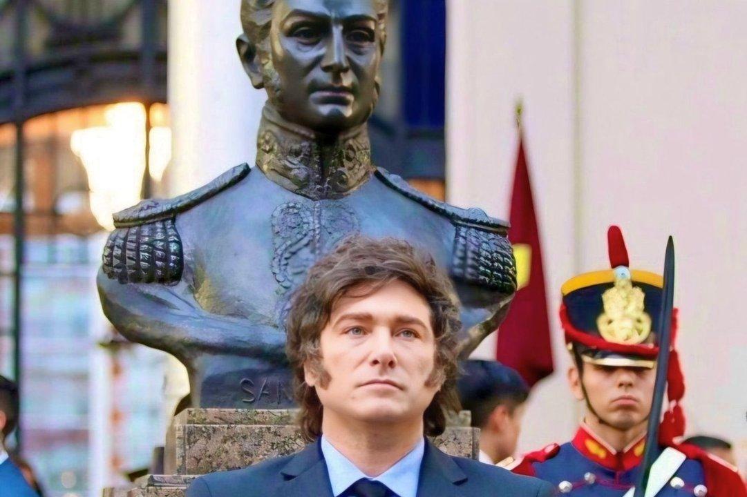 La moral como poliacutetica de Estado- el sugestivo mensaje de Milei con un guintildeo a San Martiacuten