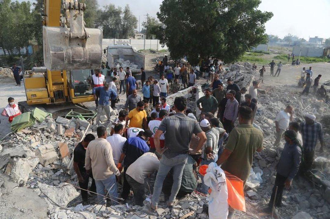 Bombardeo en Iraacuten- hay maacutes de 200 muertos entre ellos unos 40 nintildeos