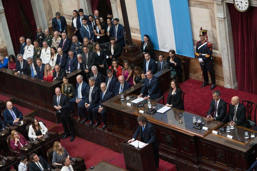 Milei ratificoacute su alianza con Estados Unidos- ldquoEs hora de hacer de esto una poliacutetica de Estadordquo