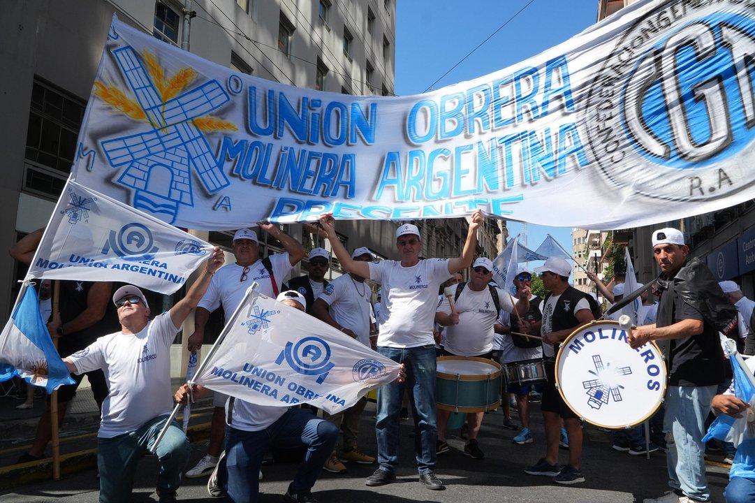 La CGT se moviliza a Tribunales contra la reforma laboral de Milei