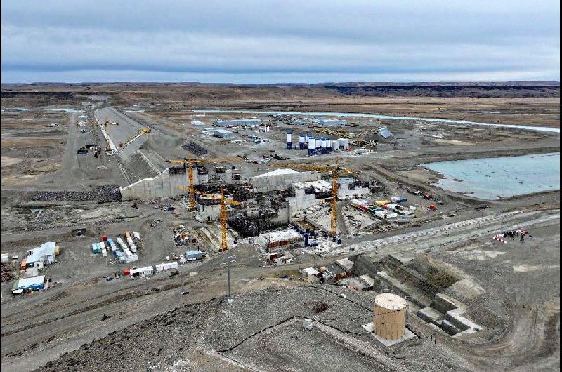 Se reactiva la construccioacuten de la represa Jorge Cepernic en Santa Cruz