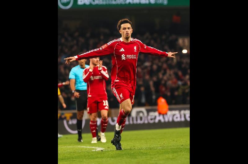 El Liverpool superoacute a los Wolves y estaacute en cuartos de final de la FA Cup