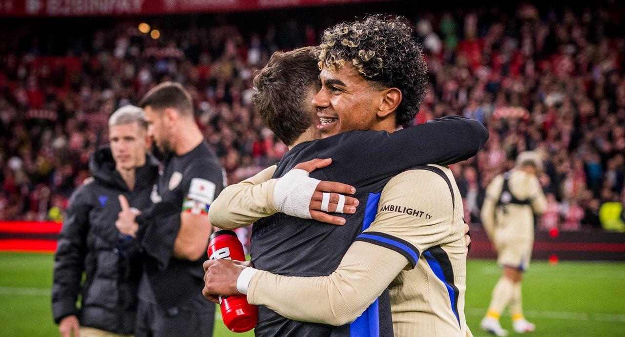 Barcelona ganoacute en San Mameacutes y se afirma en lo maacutes alto