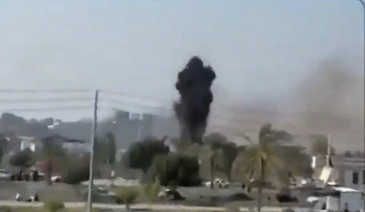 Un misil Tomahawk de EE UU alcanzoacute una escuela y una base naval en Iraacuten seguacuten un video