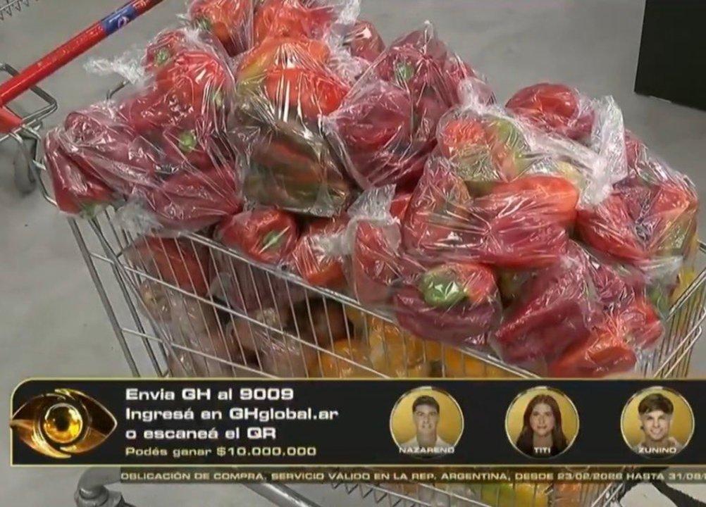 Gran Hermano insoacutelito- gastaron 500 mil en morrones y todos se acordaron de la lechuga de Martiacuten Pepa