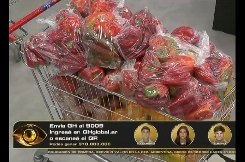 Gran Hermano insoacutelito- gastaron 500 mil en morrones y todos se acordaron de la lechuga de Martiacuten Pepa