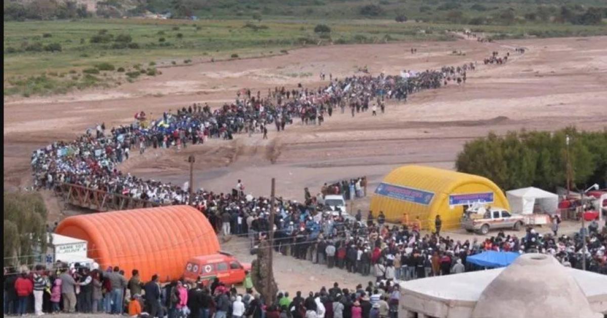 Continuacutean preparativos del operativo que acompantildearaacute la peregrinacioacuten a Punta Corral