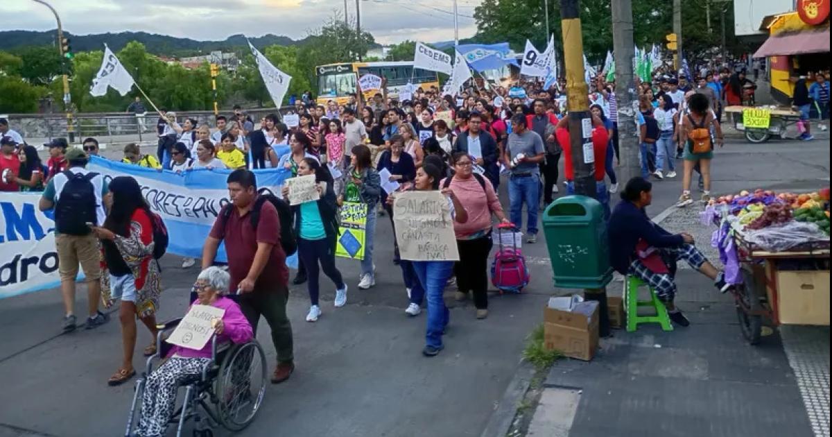 Contundente reclamo del CEDEMS por mejora salarial