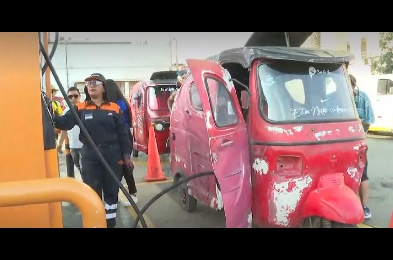 Lima vive una situacioacuten de crisis ante la falta de combustible