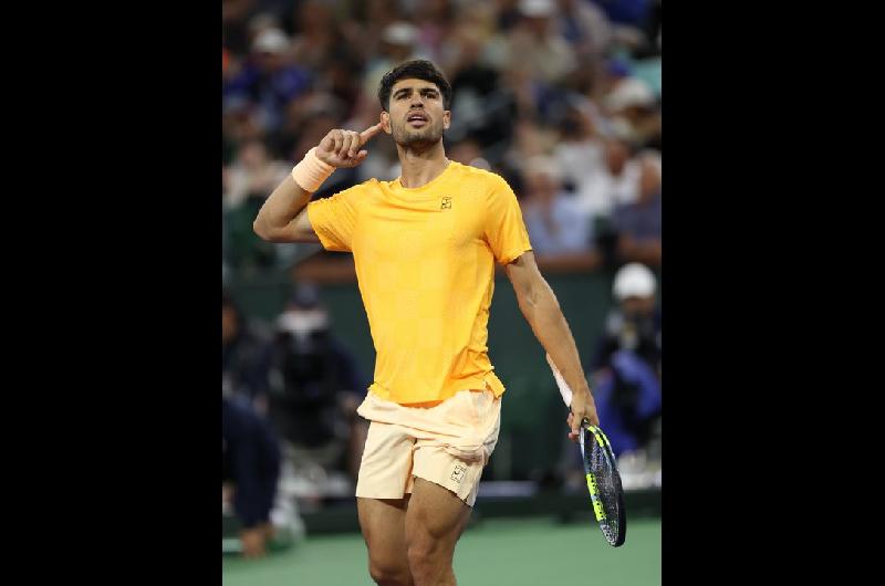 Carlos Alcaraz ganoacute y estaacute en cuartos de final del Masters 1000 de Indian Wells