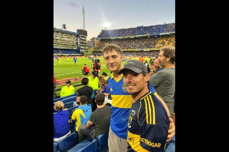 VIDEO- Un campeoacuten del mundo con Espantildea presente en La Bombonera 