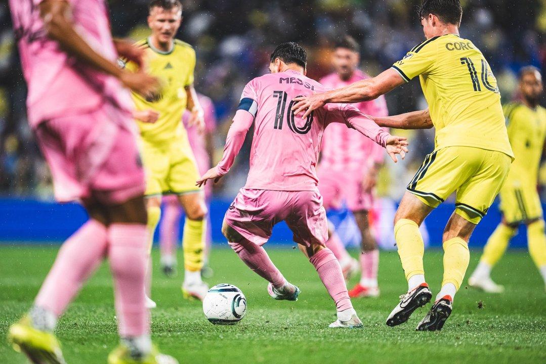 Inter Miami empatoacute sin goles con Nashville por los octavos de final de la Concachampions