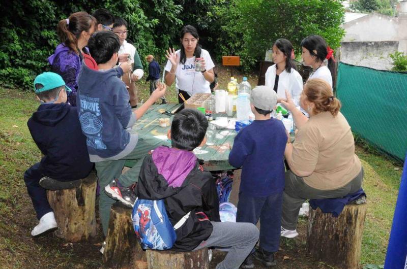 Taller Matemaacuteticas en la Reserva en el parque botaacutenico