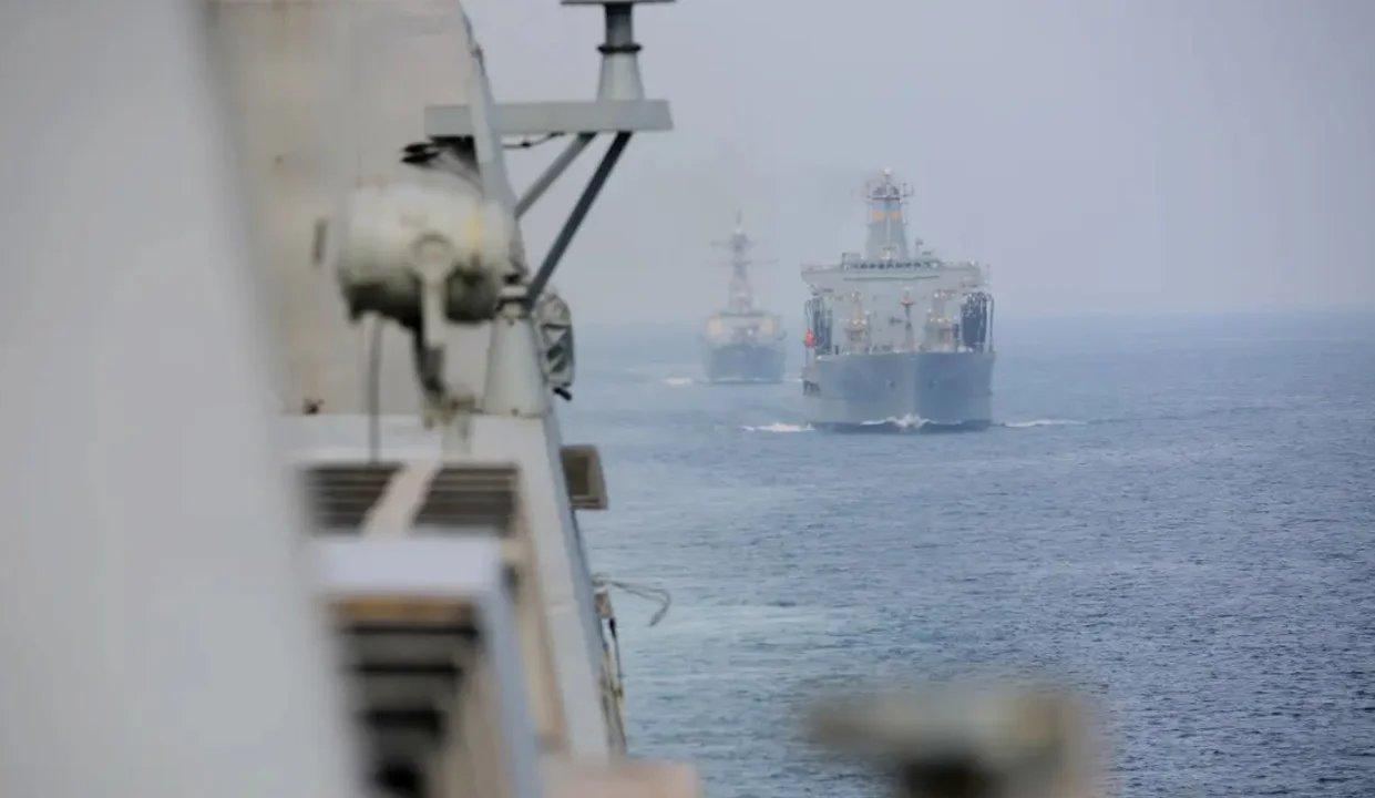 Incendio a bordo del USS Gerald R Ford en el Mar Rojo dejaba dos heridos