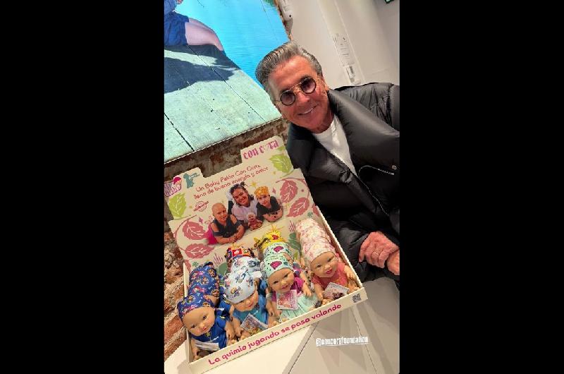 Ricardo Montaner se sumoacute a una iniciativa solidaria para acompantildear a nintildeos con caacutencer