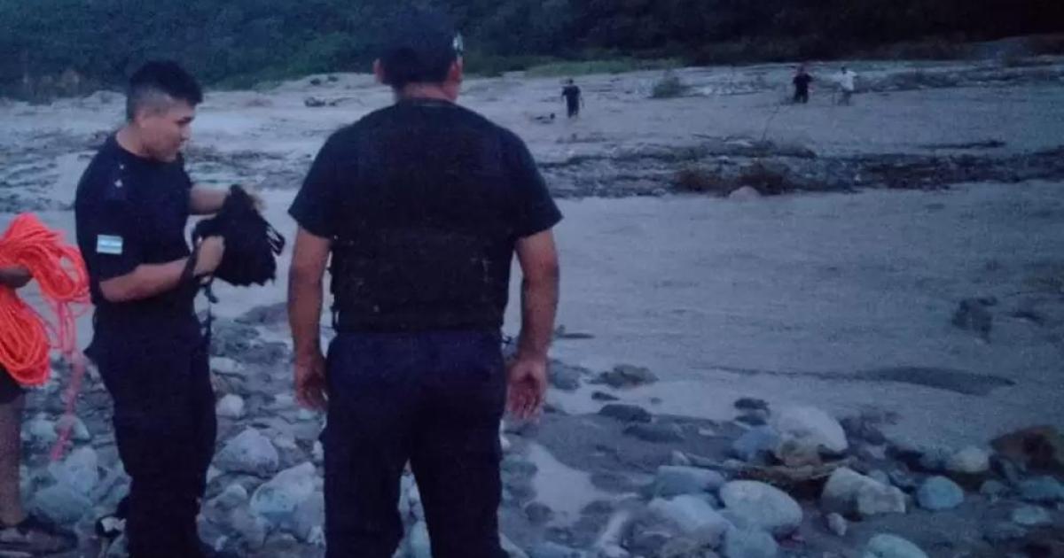 Confirmaron la identidad del cuerpo hallado en el Riacuteo Perico