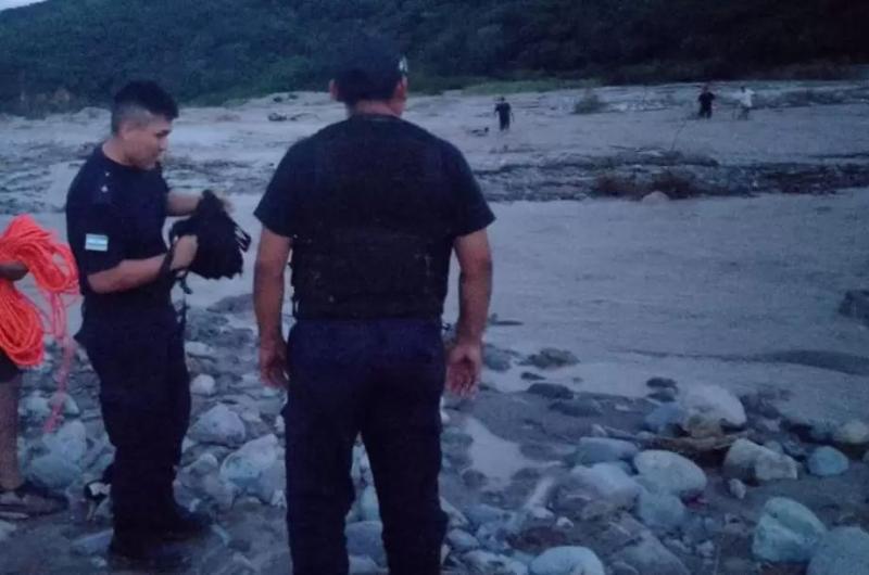 Confirmaron la identidad del cuerpo hallado en el Riacuteo Perico