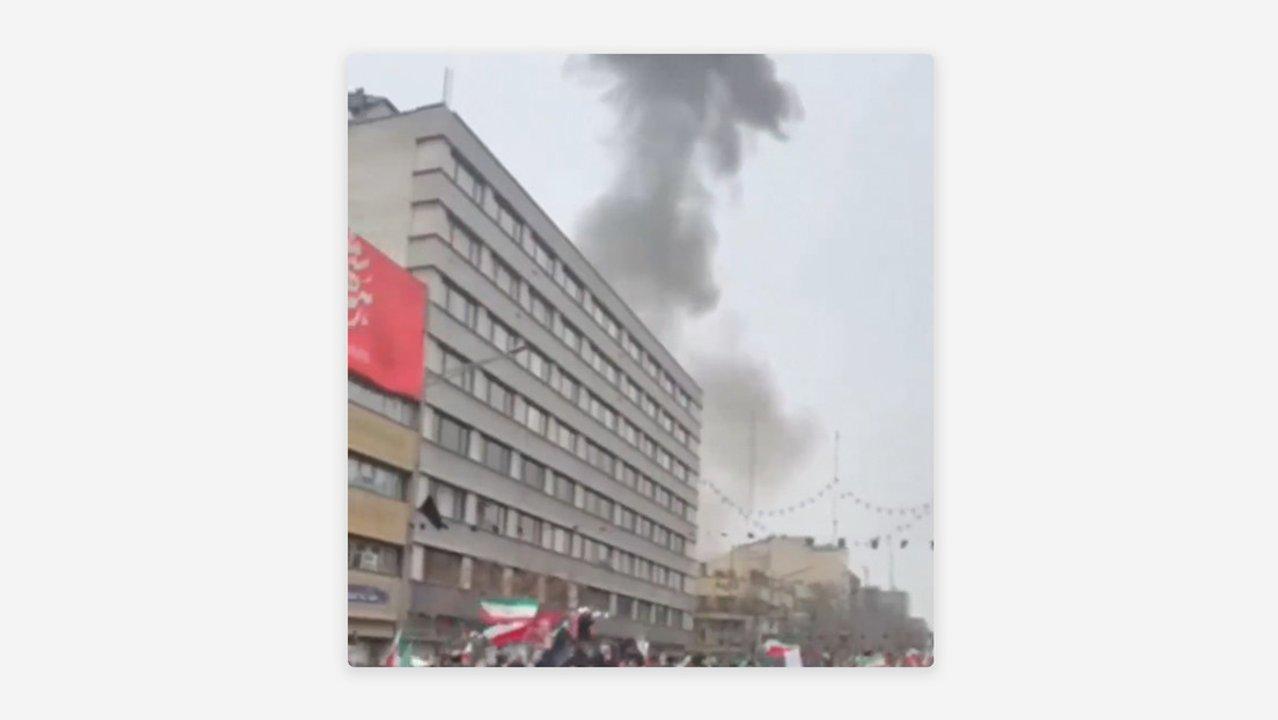 Iraacuten- una explosioacuten en una marcha progubernamental dejoacute al menos un muerto en Teheraacuten