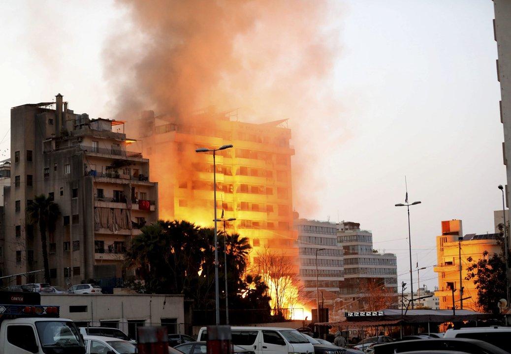 Diacutea 14 de la escalada en Medio Oriente- suben los muertos en Liacutebano Iraacuten derriba drones y Trump apunta a Rusia