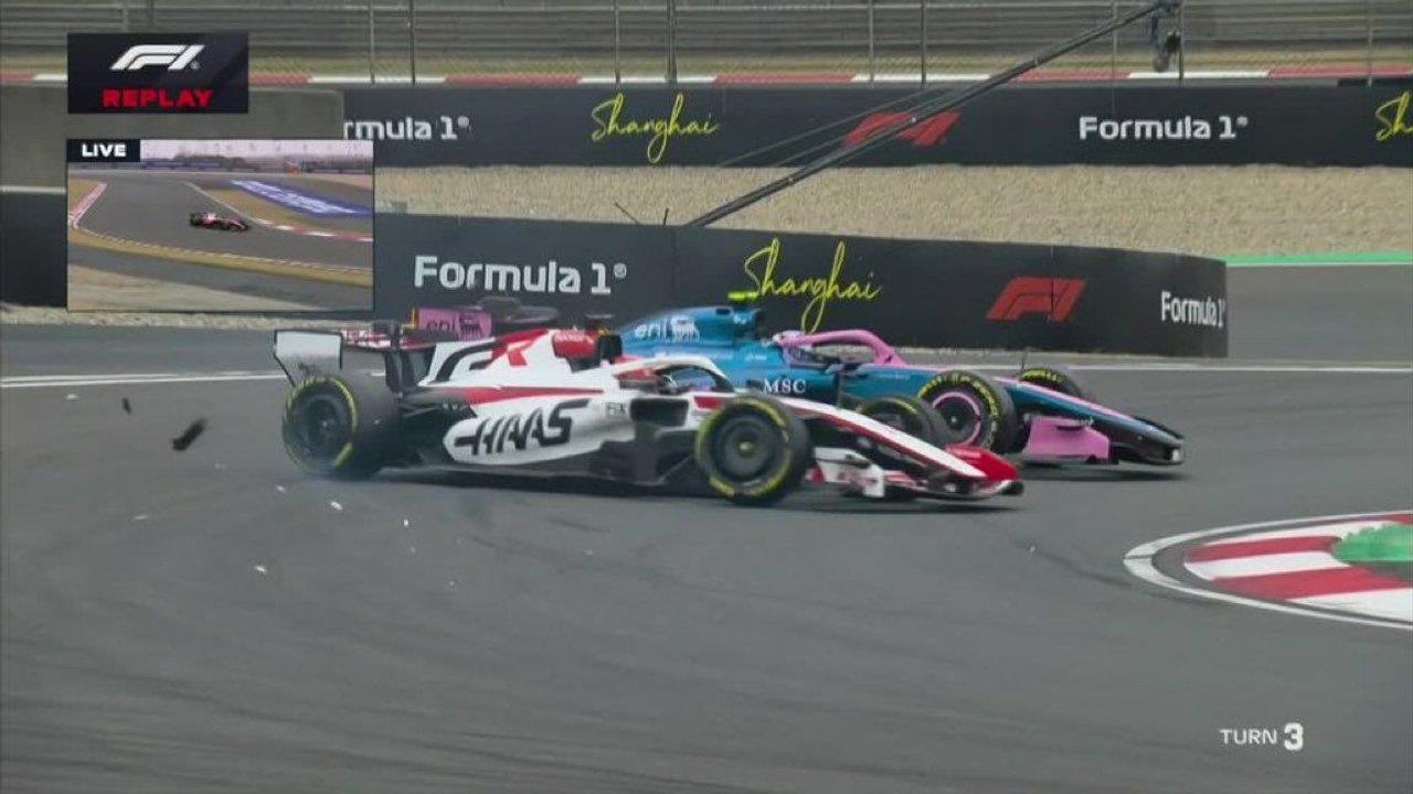 Asiacute fue el choque de Ocon a Colapinto que podriacutea haberle arruinado la carrera