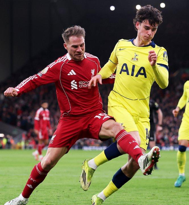 Al Liverpool se le escapoacute un triunfo ante el Tottenham sobre la hora en la Premier League