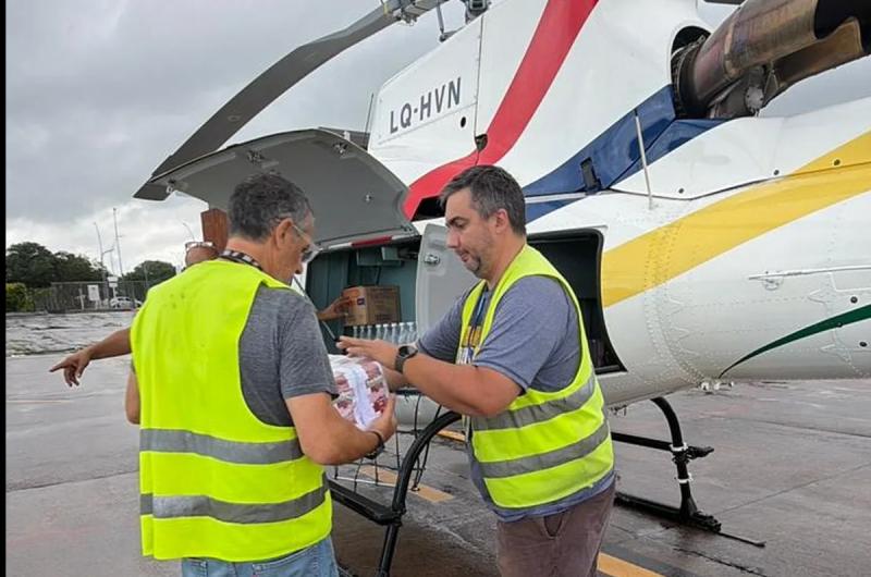 El Gobierno asistioacute a la comunidad de Normenta