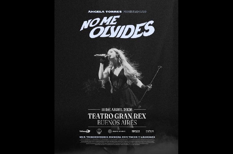 Aacutengela Torres vuelve al Gran Rex- entradas a la venta