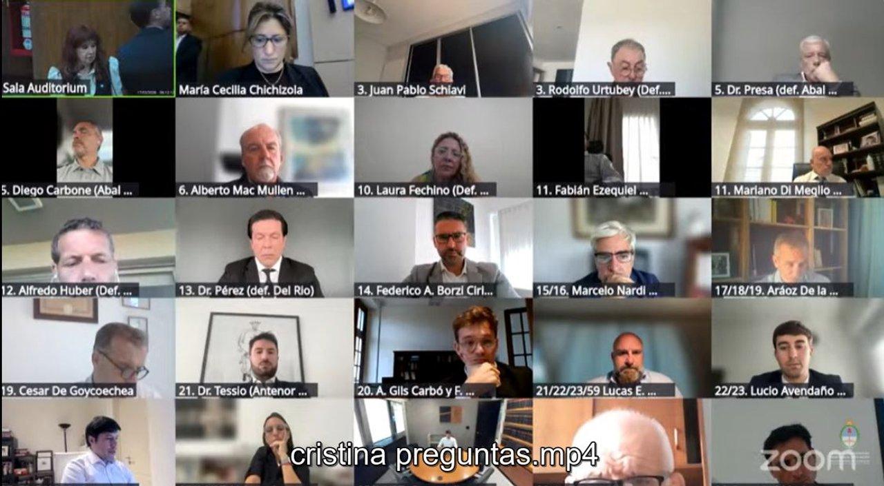 El incoacutemodo momento de Cristina Kirchner en su declaracioacuten en la Causa Cuadernos