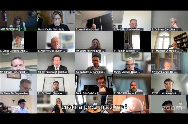 El incoacutemodo momento de Cristina Kirchner en su declaracioacuten en la Causa Cuadernos