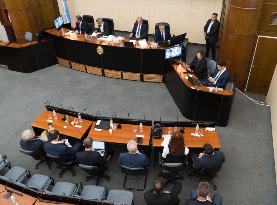 VIDEO- asiacute fue el cruce entre Cristina Kirchner y uno de los jueces