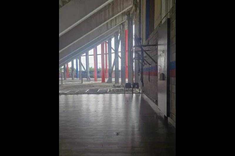 El temporal provocoacute un derrumbe en San Lorenzo aunque no hubo heridos