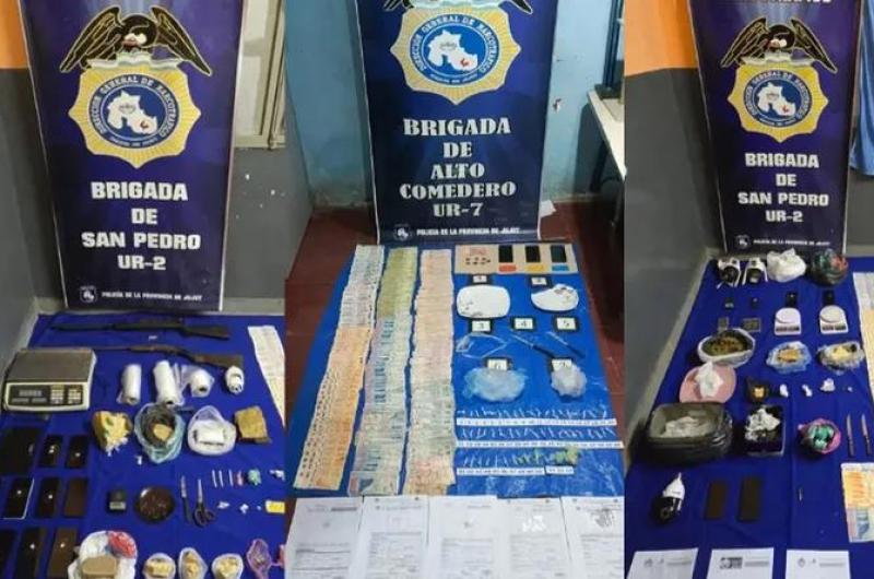 Narcomenudeo en Jujuy- 36 detenidos y se secuestraron maacutes de 17 mil dosis
