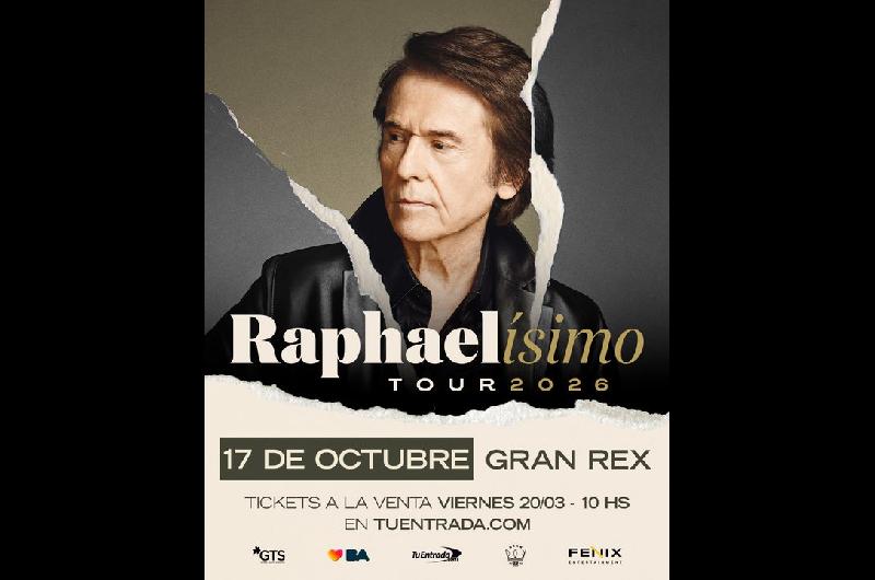 El gran regreso de Raphael a Buenos Aires- cuaacutendo es y coacutemo conseguir entradas