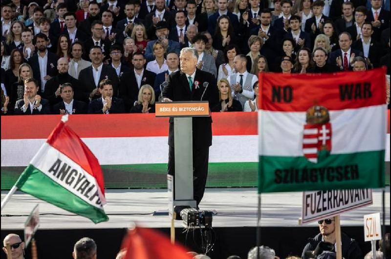 Orbaacuten- el primer ministro europeo que sintoniza con Putin y rintildee con Zelenski