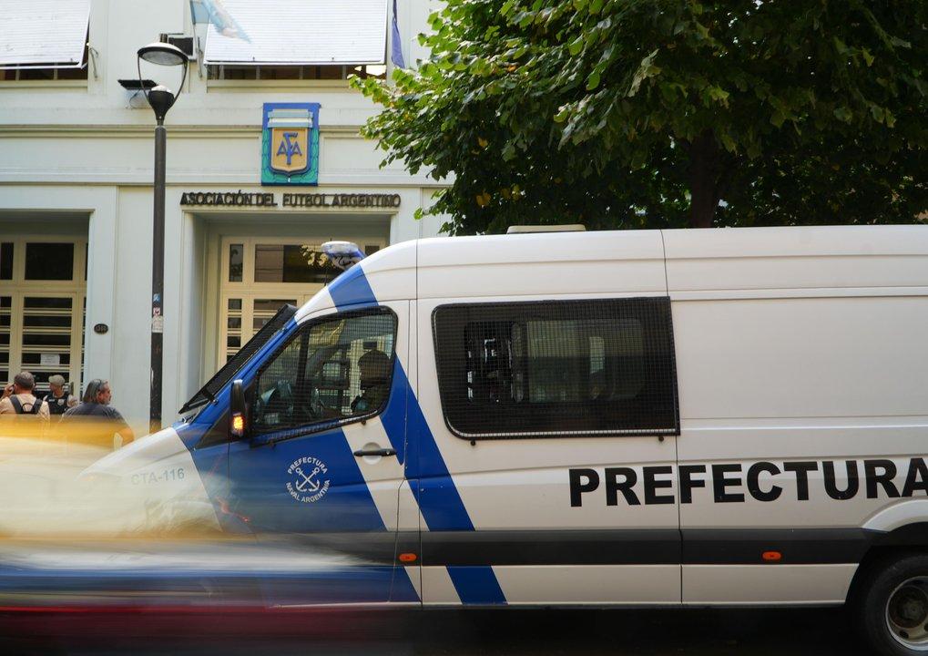 Allanan la sede de la AFA por la causa de la mansioacuten en Pilar 