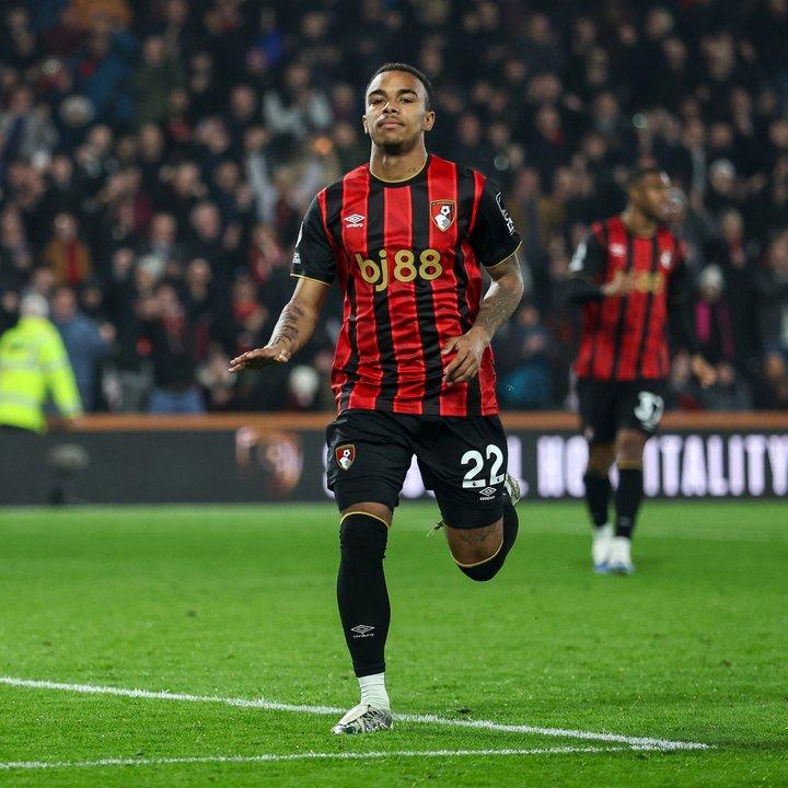 Bournemouth y Manchester United igualaron en la Premier League