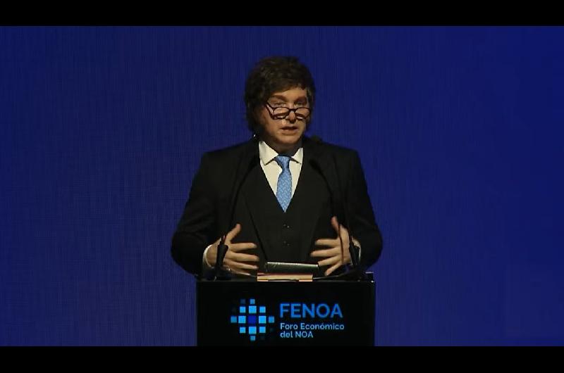 Milei se presenta este saacutebado en un foro conservador de Hungriacutea