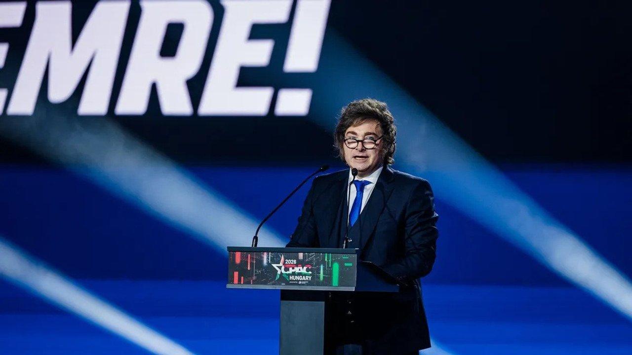 Milei dijo en Hungriacutea que el paiacutes vive una fiebre del oro y puede dar energiacutea a Europa