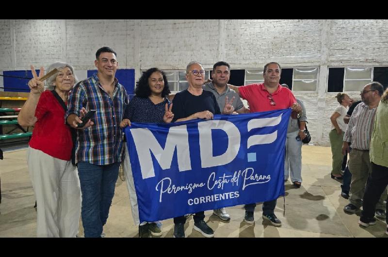 Desembarco del kicillofismo en Corrientes- Alberto Descalzo y Julio Pereyra encabezaron un encuentro peronista en Empedrado